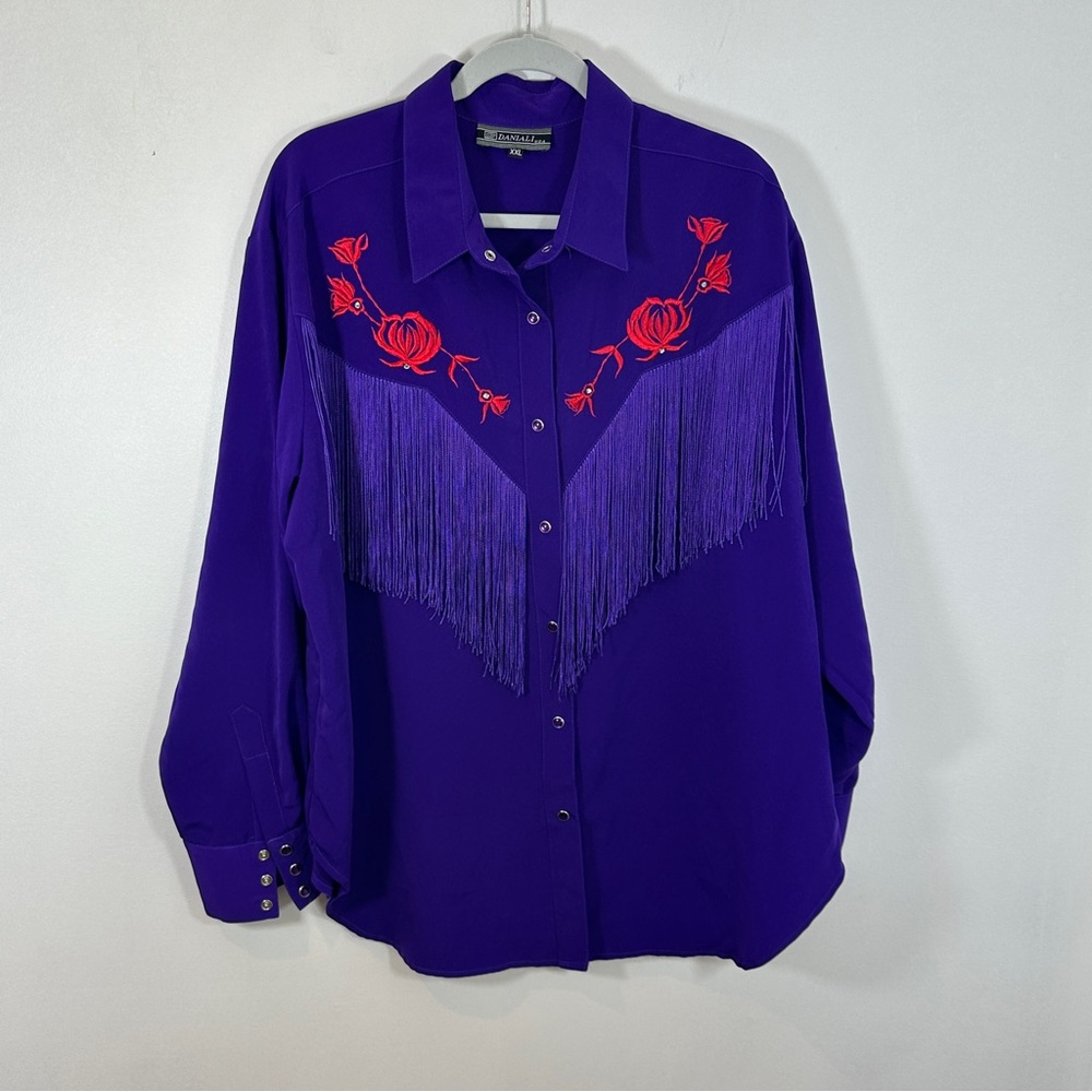 Daniali Purple Shirt XXL